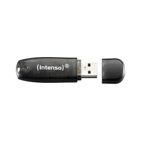 MEMORIA 16 GB REMOVIBLE INTENSO USB 2.0 RAINBOW LINE NEGRO - Imagen 3 de 4 MEMORIA 16 GB REMOVIBLE INTENSO USB 2.0 RAINBOW LINE NEGRO - Imagen 3 de 4