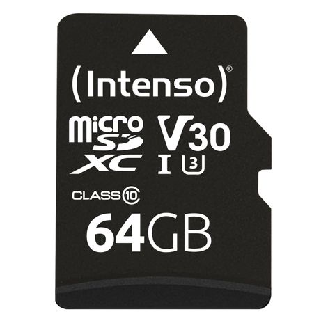 Intenso 3433490 Micro SD UHS-I profesiona 64GB - Imagen 2 de 5 Intenso 3433490 Micro SD UHS-I profesiona 64GB - Imagen 2 de 5