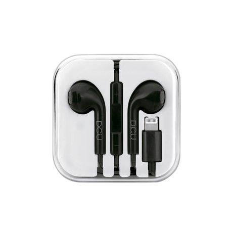 AURICULARES DE BOTON DCU LIGHTING APPLE NEGRO (34151016) - Imagen 5 de 5 AURICULARES DE BOTON DCU LIGHTING APPLE NEGRO (34151016) - Imagen 5 de 5