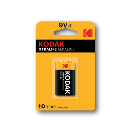 PILA KODAK ALCALINA XTRALIFE 9V LR61 BLISTER*1 - Imagen 1 de 2 PILA KODAK ALCALINA XTRALIFE 9V LR61 BLISTER*1 - Imagen 1 de 2