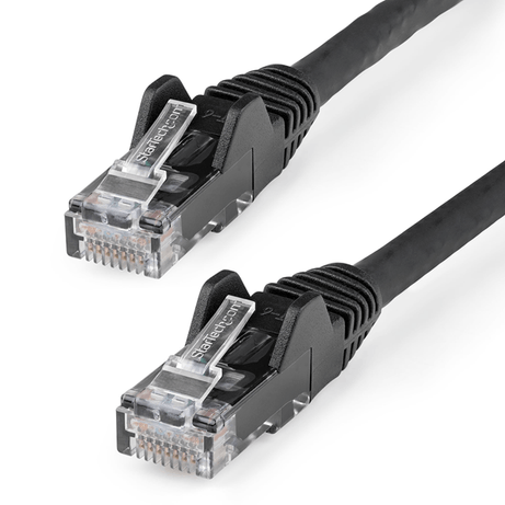CABLE DE RED ETHERNET CAT6 UTP SIN ENGANCHES NEGRO 2M - Imagen 1 de 4 CABLE DE RED ETHERNET CAT6 UTP SIN ENGANCHES NEGRO 2M - Imagen 1 de 4