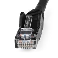 Miniatura 3 de CABLE DE RED ETHERNET CAT6 UTP SIN ENGANCHES NEGRO 2M