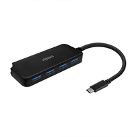 Miniatura 1 de Aisens - Hub Usb 3.1 Usb-C, Usb-C/M-4Xtipo A/H, Negro, 15Cm