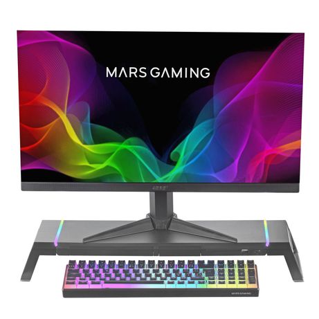 STAND DE SOBREMESA PARA 1 PANTALLAS MARS GAMING MGS-ONE BLACK AJUSTABLE A 3 TAMA¥OS PUERTO USB 2.0 E - Imagen 3 de 7 STAND DE SOBREMESA PARA 1 PANTALLAS MARS GAMING MGS-ONE BLACK AJUSTABLE A 3 TAMA¥OS PUERTO USB 2.0 E - Imagen 3 de 7