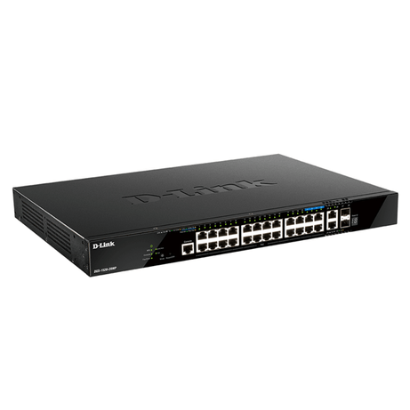 D-Link DGS-1520-28MP/E Switch 20xGbE PoE 2x10 SFP+ - Imagen 1 de 2 D-Link DGS-1520-28MP/E Switch 20xGbE PoE 2x10 SFP+ - Imagen 1 de 2
