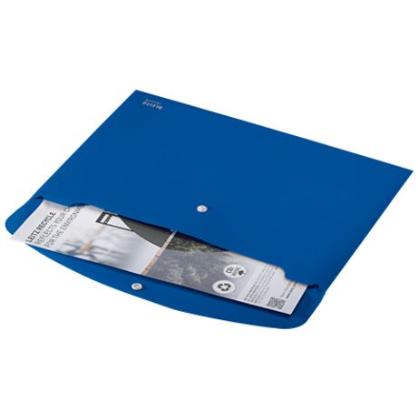 SOBRES POLIPROPILENO OPACO A4 CON BROCHE BOTON RECYCLE AZUL LEITZ 46780035 - Imagen 4 de 4 SOBRES POLIPROPILENO OPACO A4 CON BROCHE BOTON RECYCLE AZUL LEITZ 46780035 - Imagen 4 de 4