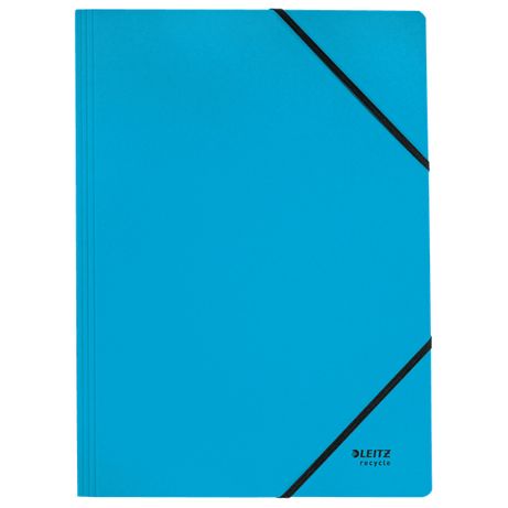 CARPETA DE CARTON CON GOMAS Y SIN SOLAPAS A4 RECYCLE 100% AZUL LEITZ 39080035 - Imagen 2 de 5 CARPETA DE CARTON CON GOMAS Y SIN SOLAPAS A4 RECYCLE 100% AZUL LEITZ 39080035 - Imagen 2 de 5