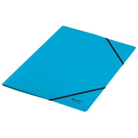 CARPETA DE CARTON CON GOMAS Y SIN SOLAPAS A4 RECYCLE 100% AZUL LEITZ 39080035 - Imagen 4 de 5 CARPETA DE CARTON CON GOMAS Y SIN SOLAPAS A4 RECYCLE 100% AZUL LEITZ 39080035 - Imagen 4 de 5