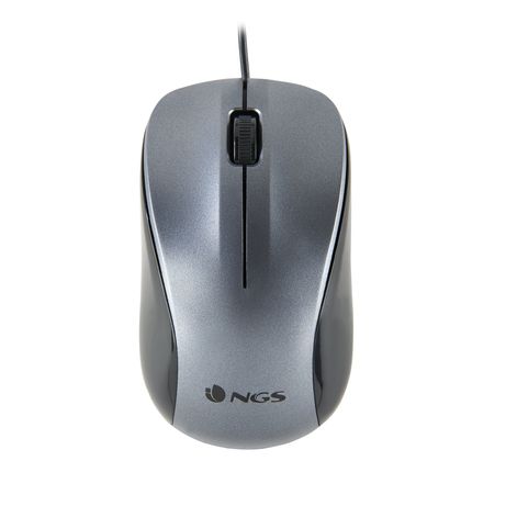 MOUSE NGS CREW GRAY CON CABLE DE 1200 DPI - Imagen 2 de 9 MOUSE NGS CREW GRAY CON CABLE DE 1200 DPI - Imagen 2 de 9