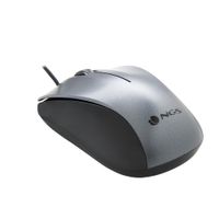 Miniatura 3 de MOUSE NGS CREW GRAY CON CABLE DE 1200 DPI