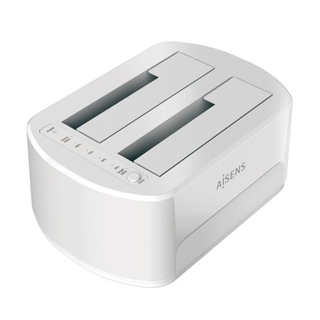 ESTACION DOCKING AISENS DOBLE ASDS-D02W SATA 2.5 3.5 A USB 3.0 3.1 GEN1 CLONE - Imagen 2 de 7 ESTACION DOCKING AISENS DOBLE ASDS-D02W SATA 2.5 3.5 A USB 3.0 3.1 GEN1 CLONE - Imagen 2 de 7