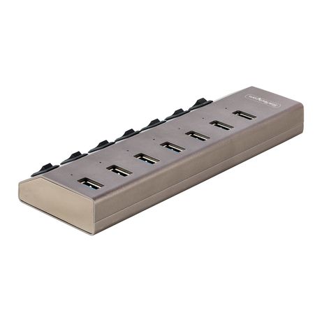 HUB CONCENTRADOR USB-C DE 7 PUERTOS CON INTERRUPTOR ES - Imagen 3 de 7 HUB CONCENTRADOR USB-C DE 7 PUERTOS CON INTERRUPTOR ES - Imagen 3 de 7