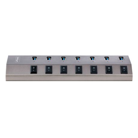 HUB CONCENTRADOR USB-C DE 7 PUERTOS CON INTERRUPTOR ES - Imagen 4 de 7 HUB CONCENTRADOR USB-C DE 7 PUERTOS CON INTERRUPTOR ES - Imagen 4 de 7