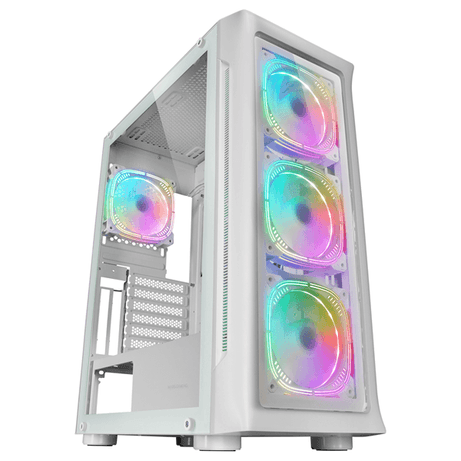CAJA TORRE E-ATX MARS GAMING MC-NEO WHITE PREMIUM 4 VENTILADORES ARGB FRONTAL Y LATERAL DE CRISTAL TEMPLADO SIN FUENTE DE ALIMENTACION - Imagen 1 de 1 CAJA TORRE E-ATX MARS GAMING MC-NEO WHITE PREMIUM 4 VENTILADORES ARGB FRONTAL Y LATERAL DE CRISTAL TEMPLADO SIN FUENTE DE ALIMENTACION - Imagen 1 de 1