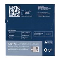 Miniatura 2 de ALMOHADILLA PASTA TERMICA ARCTIC 100X100X0,5MM AZUL