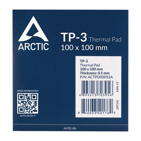 ALMOHADILLA PASTA TERMICA ARCTIC 100X100X0,5MM AZUL - Imagen 3 de 6 ALMOHADILLA PASTA TERMICA ARCTIC 100X100X0,5MM AZUL - Imagen 3 de 6