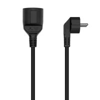 Miniatura 2 de AISENS Cable Alargador de Alimentacion Schuko, CEE7/M-CEE7/H, Negro, 10M