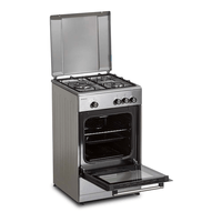 Miniatura 1 de COCINA DE NATURAL / BUTANOINFINITON CC57TAC 3 ZONAS COCCION INOX