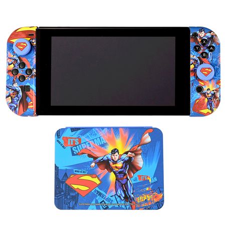 SWITCH DC COMBO SUPERMAN FR-TEC PACK/CAJA/GRIPS/CAJA 16 JUEG OS - Imagen 5 de 6 SWITCH DC COMBO SUPERMAN FR-TEC PACK/CAJA/GRIPS/CAJA 16 JUEG OS - Imagen 5 de 6