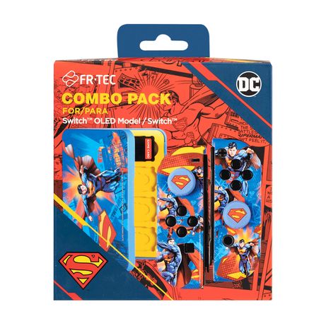 SWITCH DC COMBO SUPERMAN FR-TEC PACK/CAJA/GRIPS/CAJA 16 JUEG OS - Imagen 6 de 6 SWITCH DC COMBO SUPERMAN FR-TEC PACK/CAJA/GRIPS/CAJA 16 JUEG OS - Imagen 6 de 6
