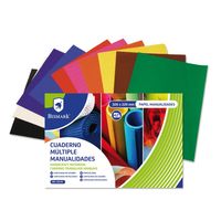 Miniatura 2 de CUADERNO MULTIPLES MANUALIDADES 42 HOJAS COLORES 32 X 22 CM. BISMARK 322741