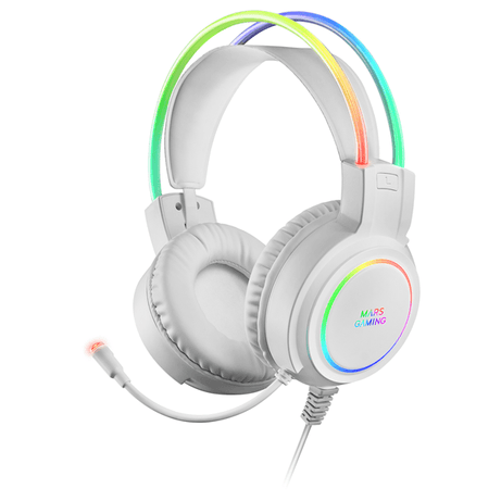 MARS GAMING Auricular MHRGB PC/PS4/PS5/XBOX White - Imagen 1 de 9 MARS GAMING Auricular MHRGB PC/PS4/PS5/XBOX White - Imagen 1 de 9