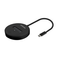 Miniatura 1 de AISENS USB-C Dock M.2 (NGFF) ASUC-M2D013-BK SATA/NVMe A USB3.1 Gen2, Negra