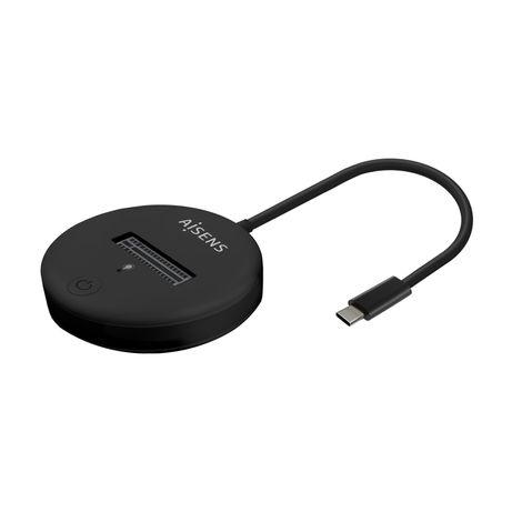 AISENS USB-C Dock M.2 (NGFF) ASUC-M2D013-BK SATA/NVMe A USB3.1 Gen2, Negra - Imagen 2 de 6 AISENS USB-C Dock M.2 (NGFF) ASUC-M2D013-BK SATA/NVMe A USB3.1 Gen2, Negra - Imagen 2 de 6